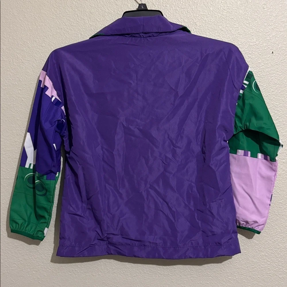 Adidas Lego Girl Half-Zip Windbreaker Jacket